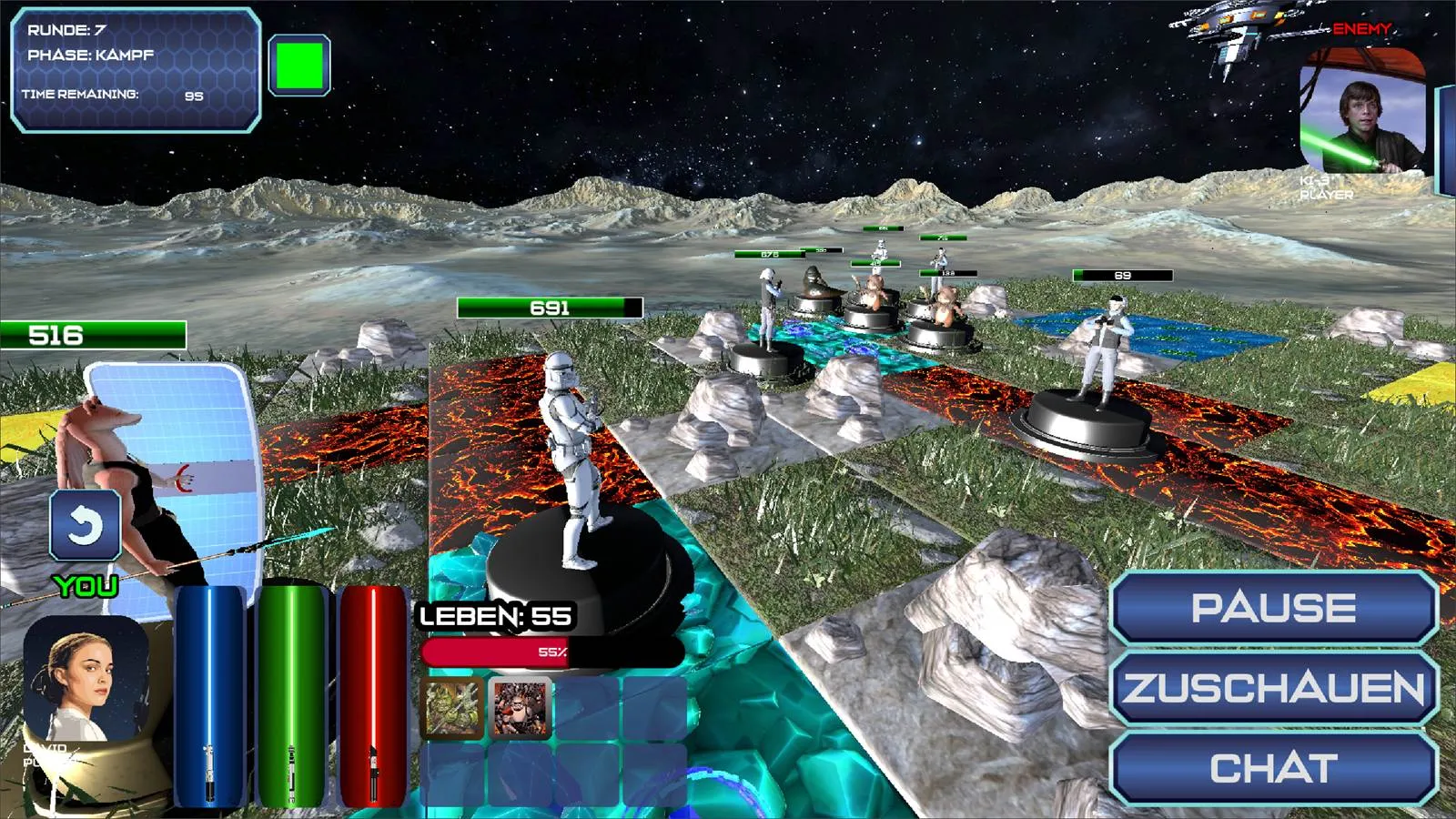 Battlefront Tactics gameplay screenshot